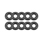 10 шт., круглые уплотнительные кольца uxcell из нитрильного каучука, внутренний диаметр 1,2 мм, внешний диаметр 1 мм, ширина 3,2 мм
