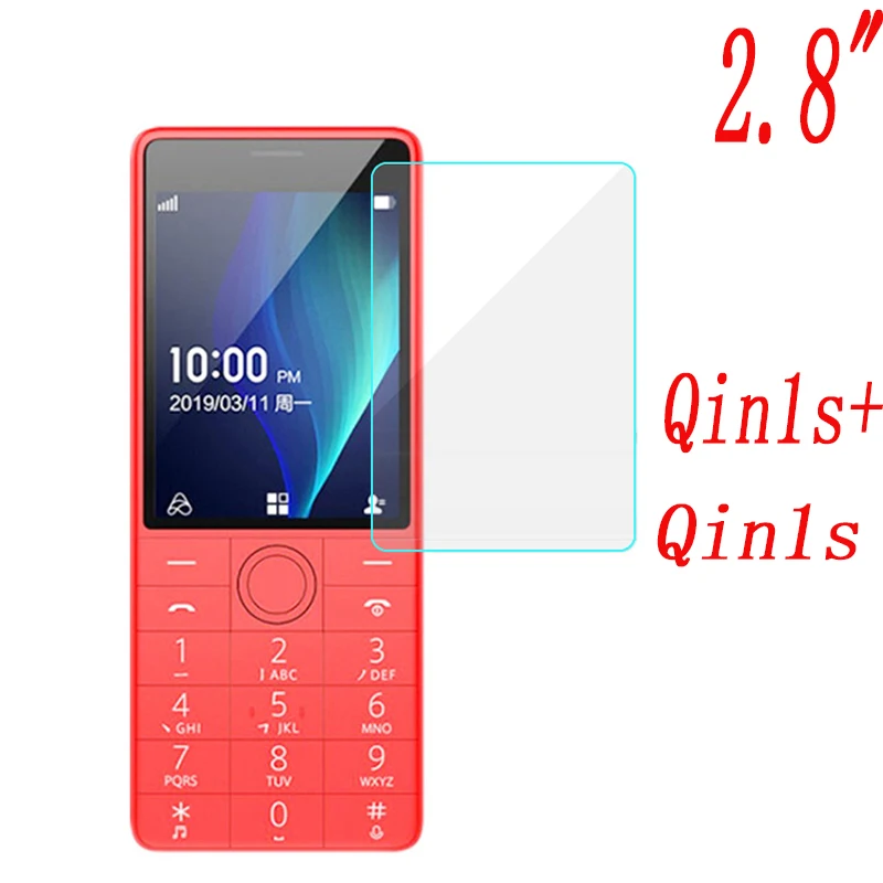 Qin 1s Закаленное стекло для Xiaomi Qin 1S 1S+ Qin2 Qin 2 pro Qin1S AI Translator защита экрана 9H Защитная крышка экрана телефона - Цвет: Qin 1s