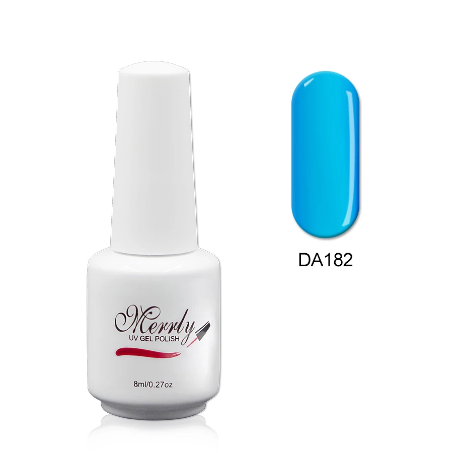 Merrly глазурь гель для ногтей Светодиодный УФ лак полупрозрачный витражный сделай