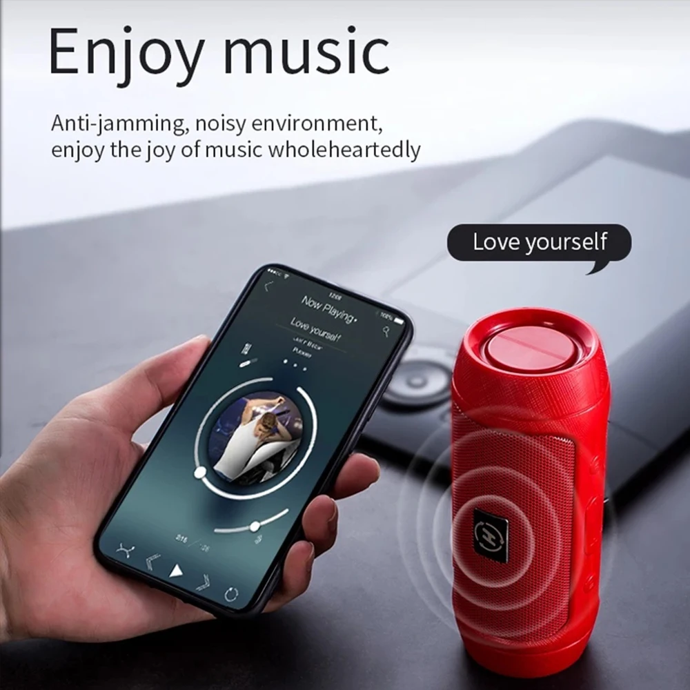 Портативный мини Bluetooth-динамик портативный спортивный динамик для активного