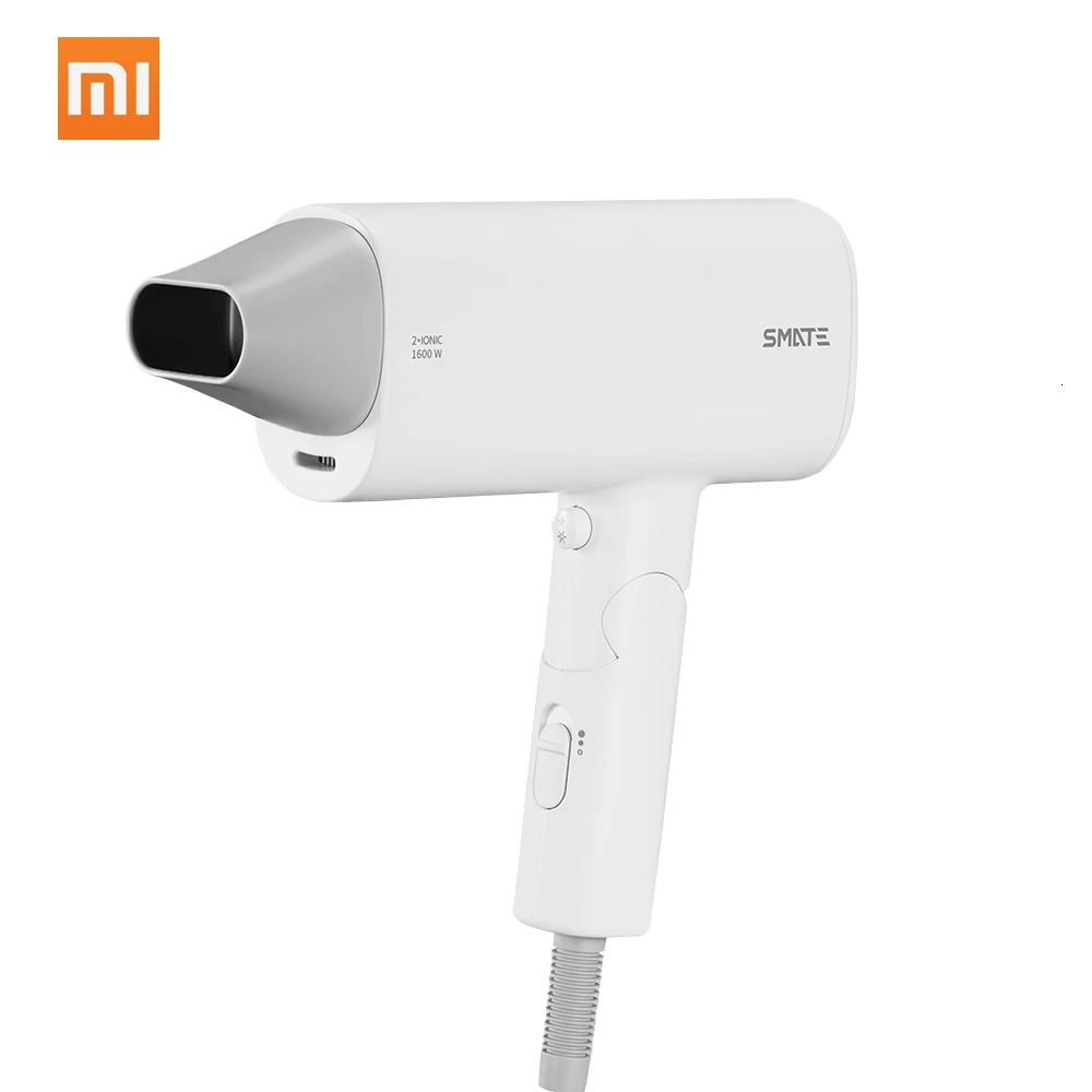 Xiaomi Mijia SMATE фен для волос, дорожный бытовой фен, инструменты для укладки волос, фен для горячей и холодной воды, 220 В, 1600 Вт, вентилятор с американской вилкой