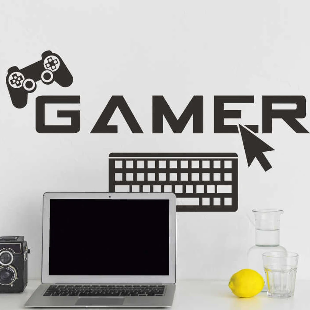 Виниловые наклейки для видеоигр настенное искусство Eat наклейка сна аркада