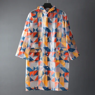 

Portable Cute Raincoat Fashion Women Impermeable Transparent Rain Poncho Outdoor Cartoon Poncho Feminino Rain Gear BF50RC