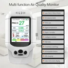 Портативный Измеритель озона 2121, диапазон O3 0-5ppm, быстрое определение, мультигазовый монитор, детектор качества воздуха, анализатор TVOC PM2.5, датчик