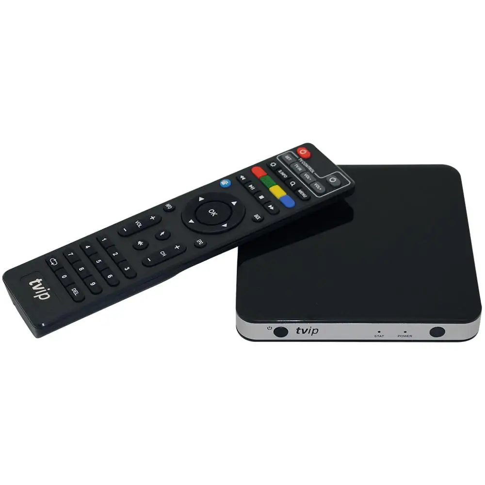 Günstig 5PCS Tvip 605 TV Box Linux & Android IPTV Box H.265 3840x2160 Quad Core 2,4G 5G Dual WiFi TVIP605 Set Top Box 1080P Media Player