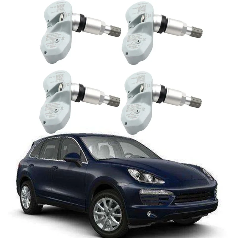 4 шт. датчик давления в шинах TPMS 315Mhz для Audi A8 Porsche Cayman 7PP907275G|Датчик давления| |