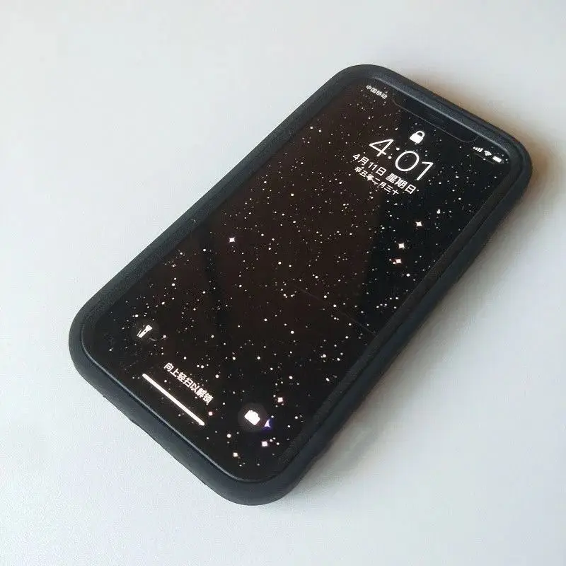 

ins wind black water pattern suitable for iPhone12promax 11 mobile phone case anti-fall xr tide 78p men and women