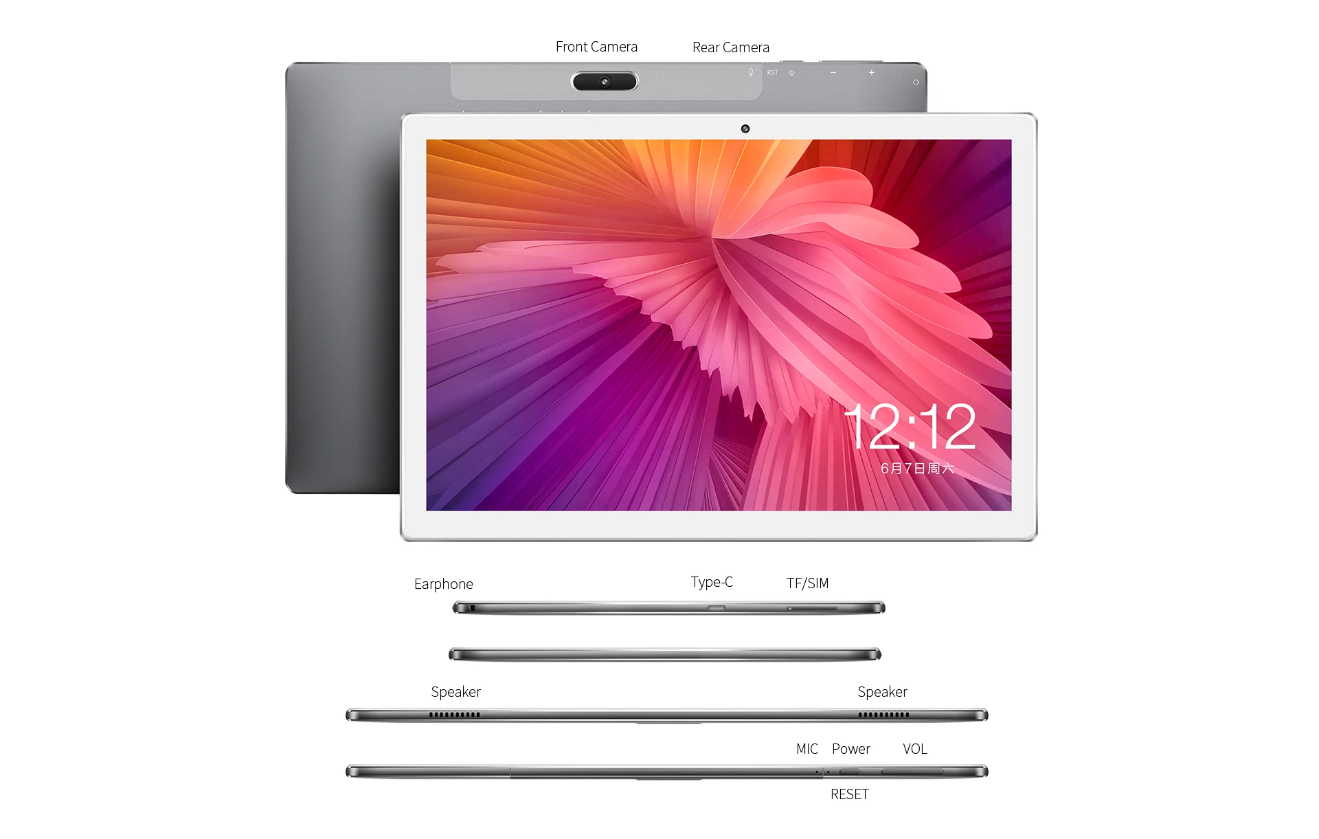 Teclast M30 10,1 дюймов Android 8,0 MT6797X(X27) 1,4 ГГц Decore cpu 3 Гб ram 64 Гб rom 5.0MP+ 2.0MP type-C 4G телефонный звонок планшетный ПК