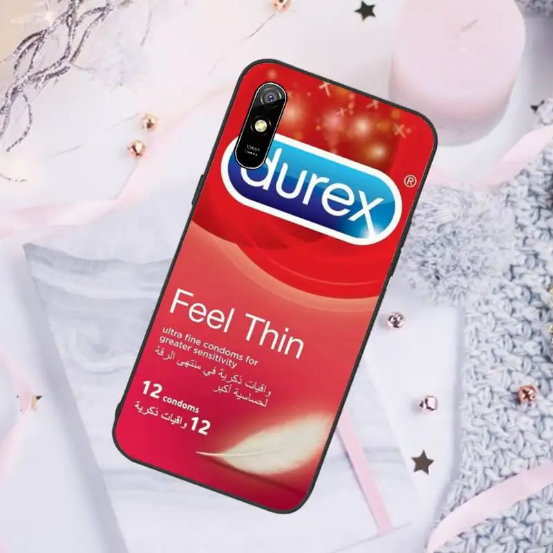 

Durexs box Phone Cases For Xiaomi Mi Redmi Note 7 8 9 pro 8T 9T 9S 9A 10 Lite pro