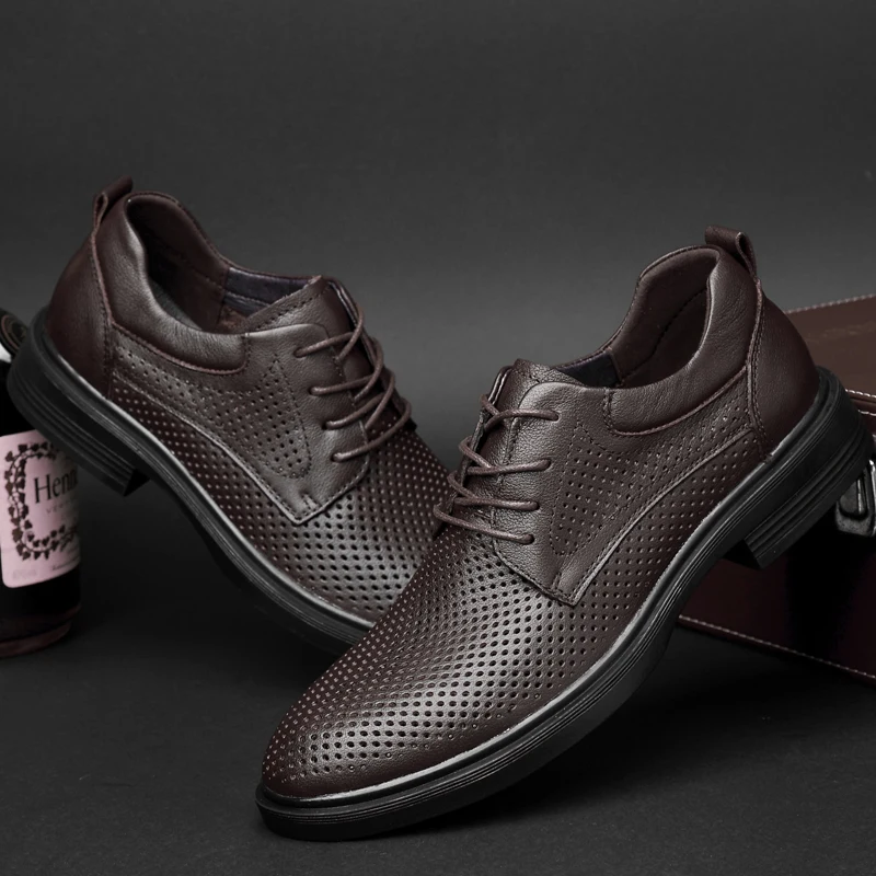 Мужская обувь Модельные туфли Винтажная официальная с узором крокодиловая кожа