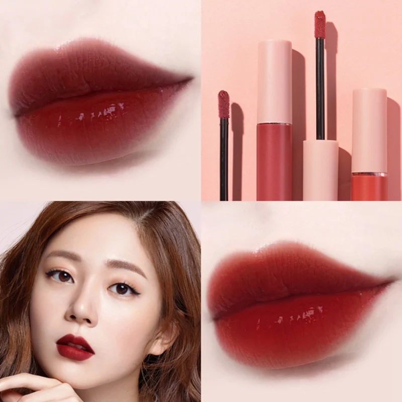 5 шт. бархатная губная глазурь с водным зеркалом увлажняющая антипригарная чашка