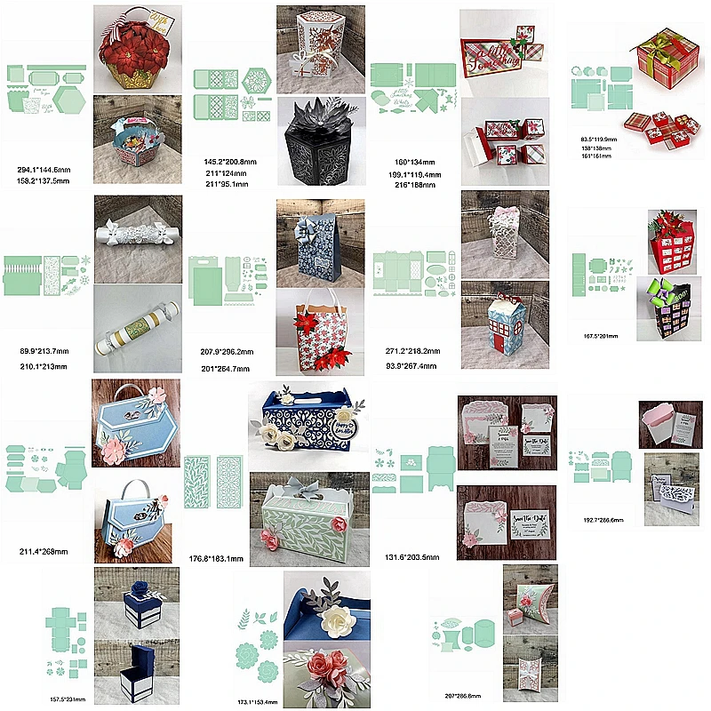 Металлические режущие штампы квадратные кружевные украшения для цветов круглая