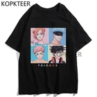 Футболки с рисунком аниме, юютсу, кайзен, итадор, Юджи фушигуро, Мегуми, для мужчин и женщин, японское аниме манга, уличная одежда Харадзюку, футболки, топы, футболки