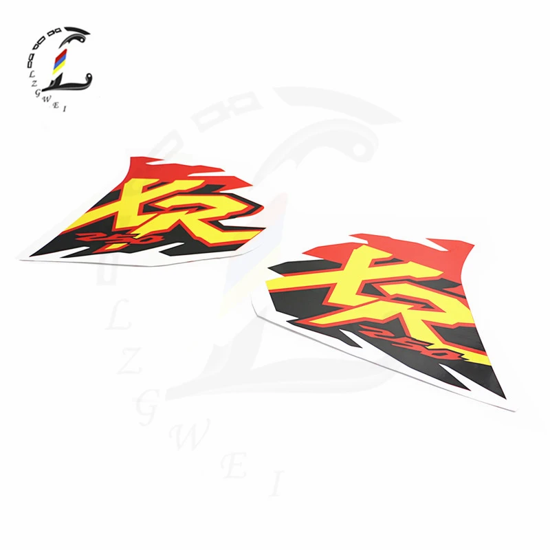 

Водонепроницаемая наклейка для мотоцикла с принтом для Honda XR250 XR400 XR600 XR 250, наклейки на топливный бак, наклейки ручной работы для автомобиля