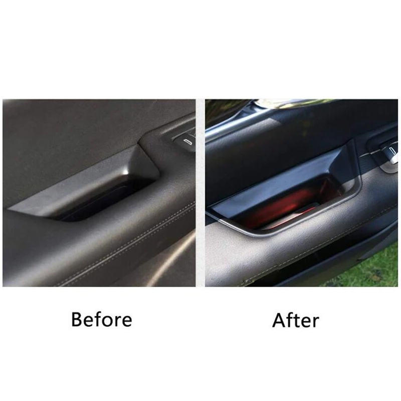 Передняя Боковая дверь подлокотник коробка держатель для Cadillac XT5 2017 2018 2019 2020 XT6