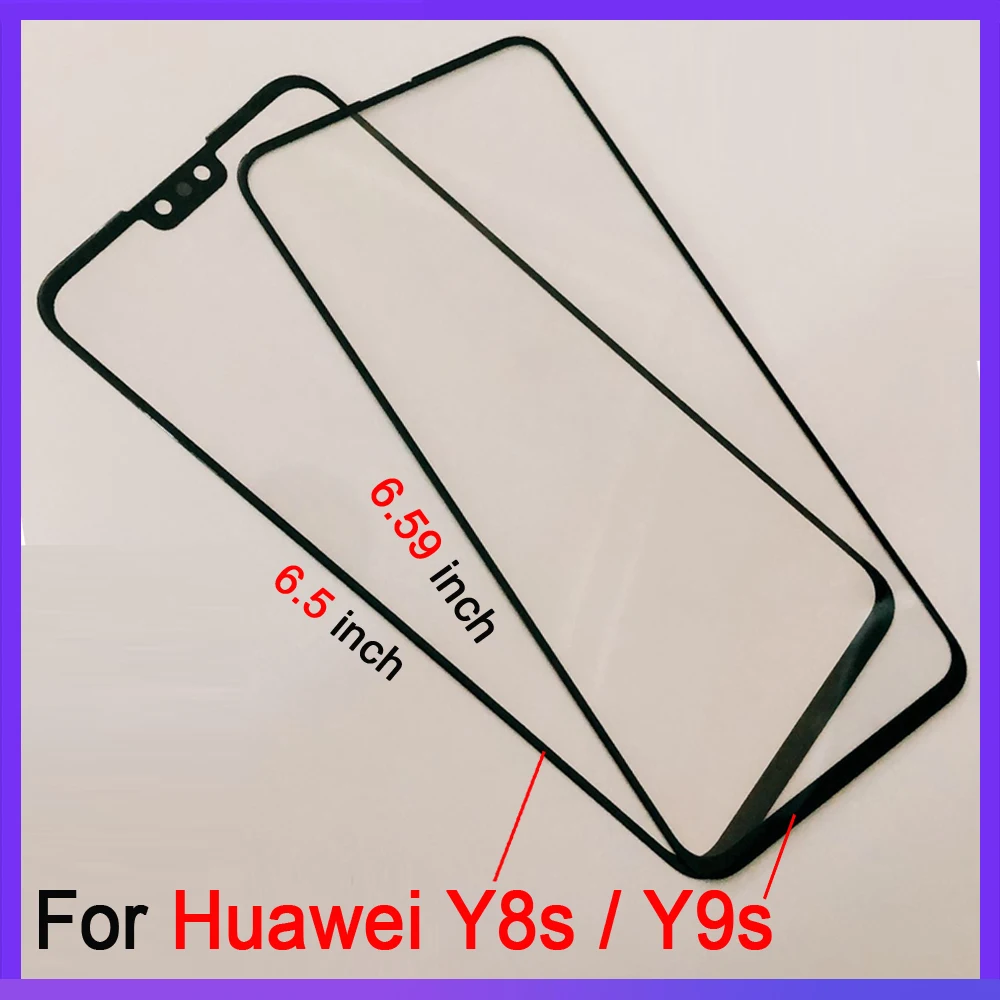 ЖК дисплей Сенсорная Панель переднее стекло для Huawei Y8s Y9s сенсорный экран