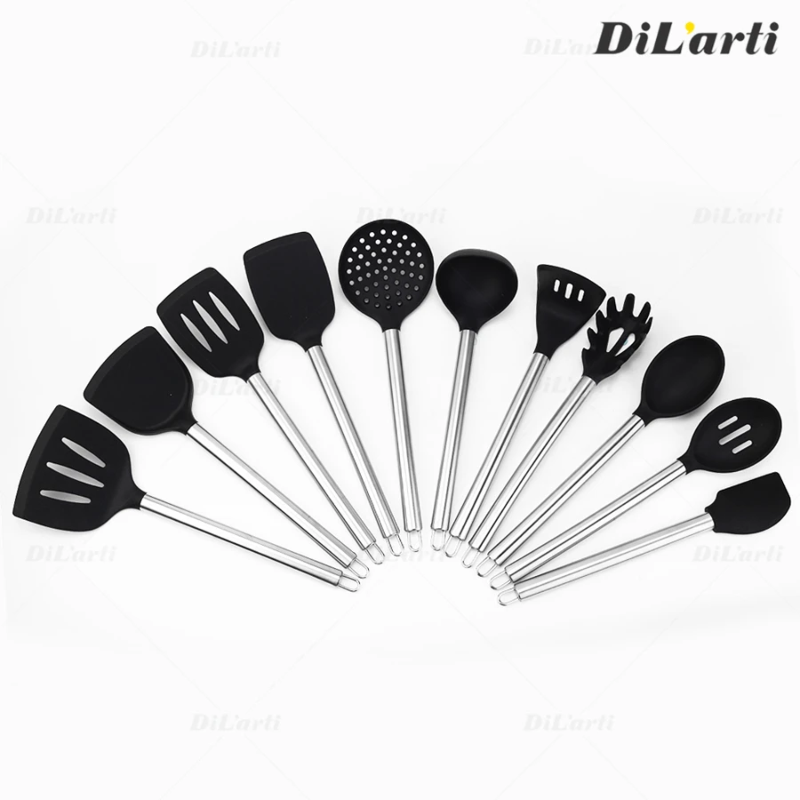 Силиконовая набор кухонной утвари антипригарной посуды Инструмент для
