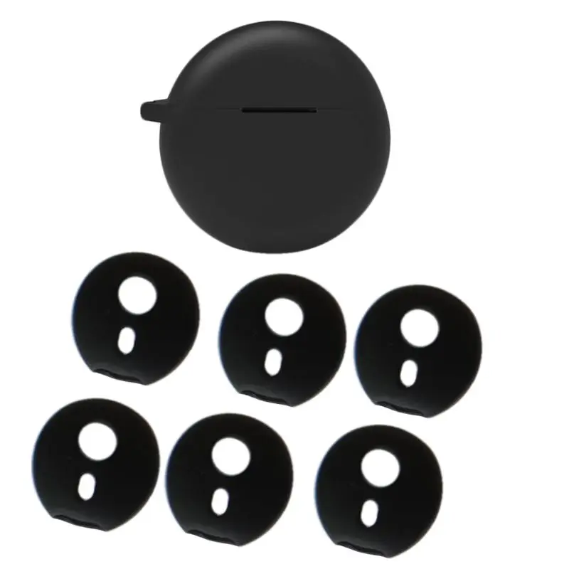 

1Set Earphone Cover Ear Pads Earbuds Silicone Case Anti-shedding Ear Plugs Cap In-Ear Eartips for Huawei-freebuds3 Headphone