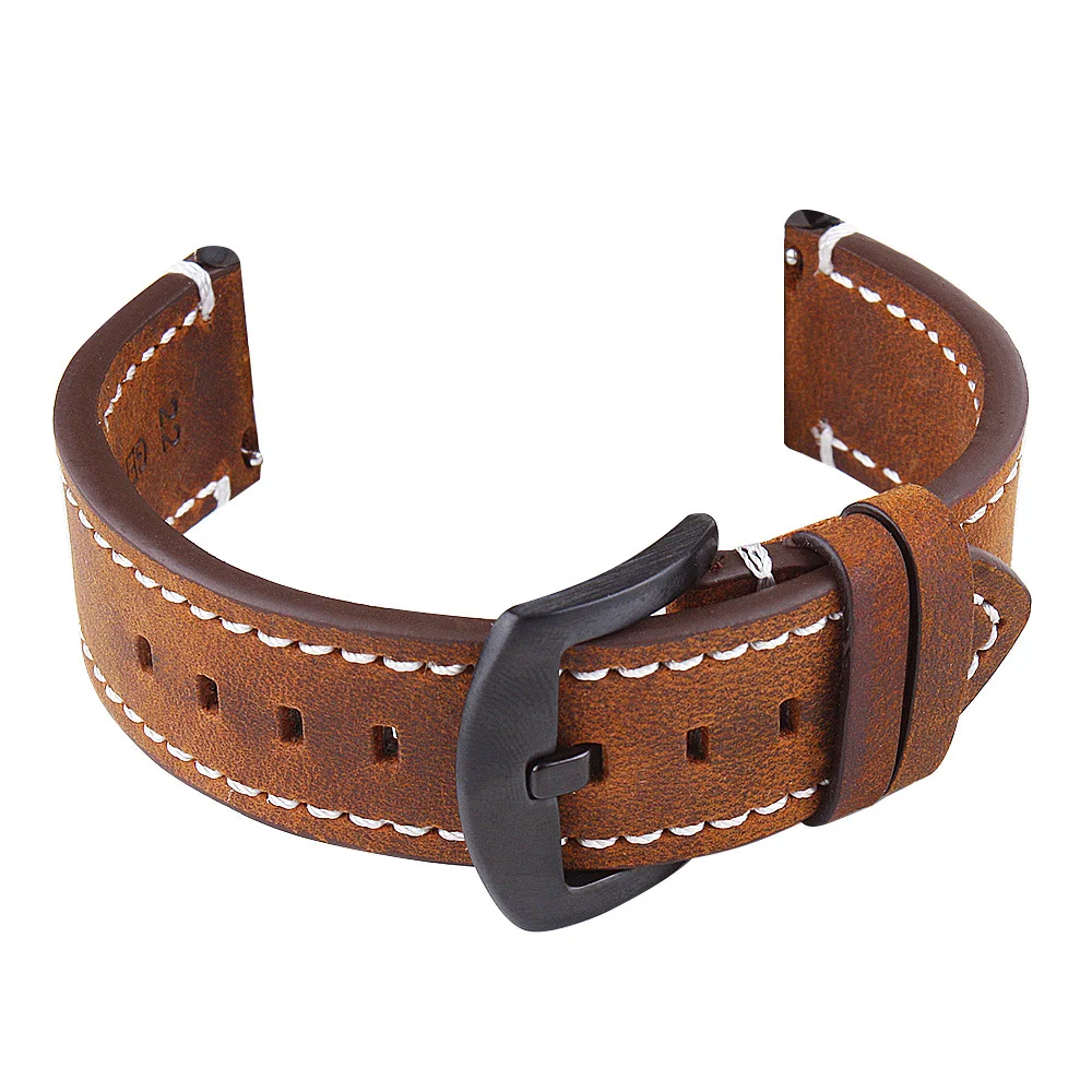 Ремешок для часов кожаный ремешок 18 19 20 21 22 мм|watch strap|men watch strapstrap for |