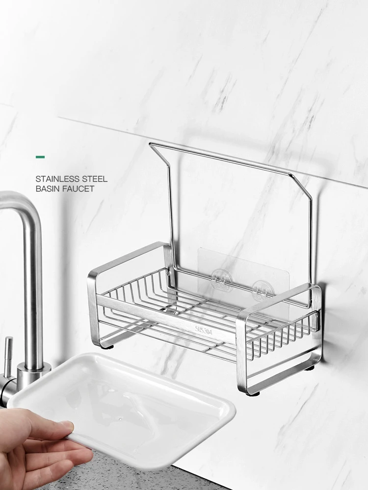 Стеллаж для слива кухонной раковины из нержавеющей стали | Дом и сад