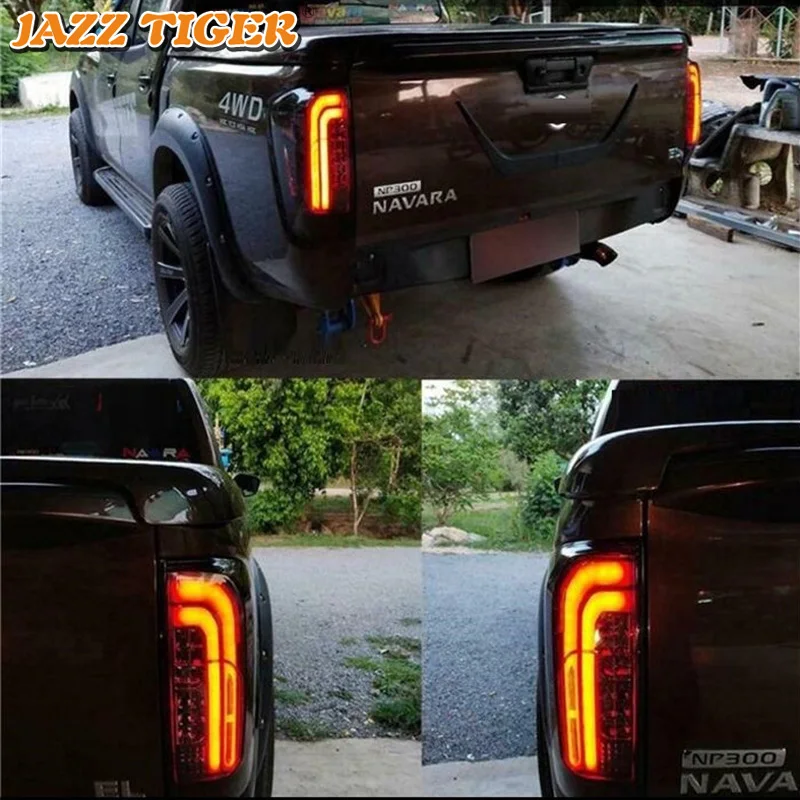 

Car LED Tail Light Taillight For Nissan NP300 Navara 2015 2016 2017 2018 Rear Running Lamp + Brake Light + Reverse + Turn Signal