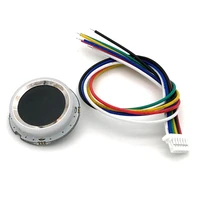 r502 a new round ring led small thin dc3 3v fingerprint module access control for arduino