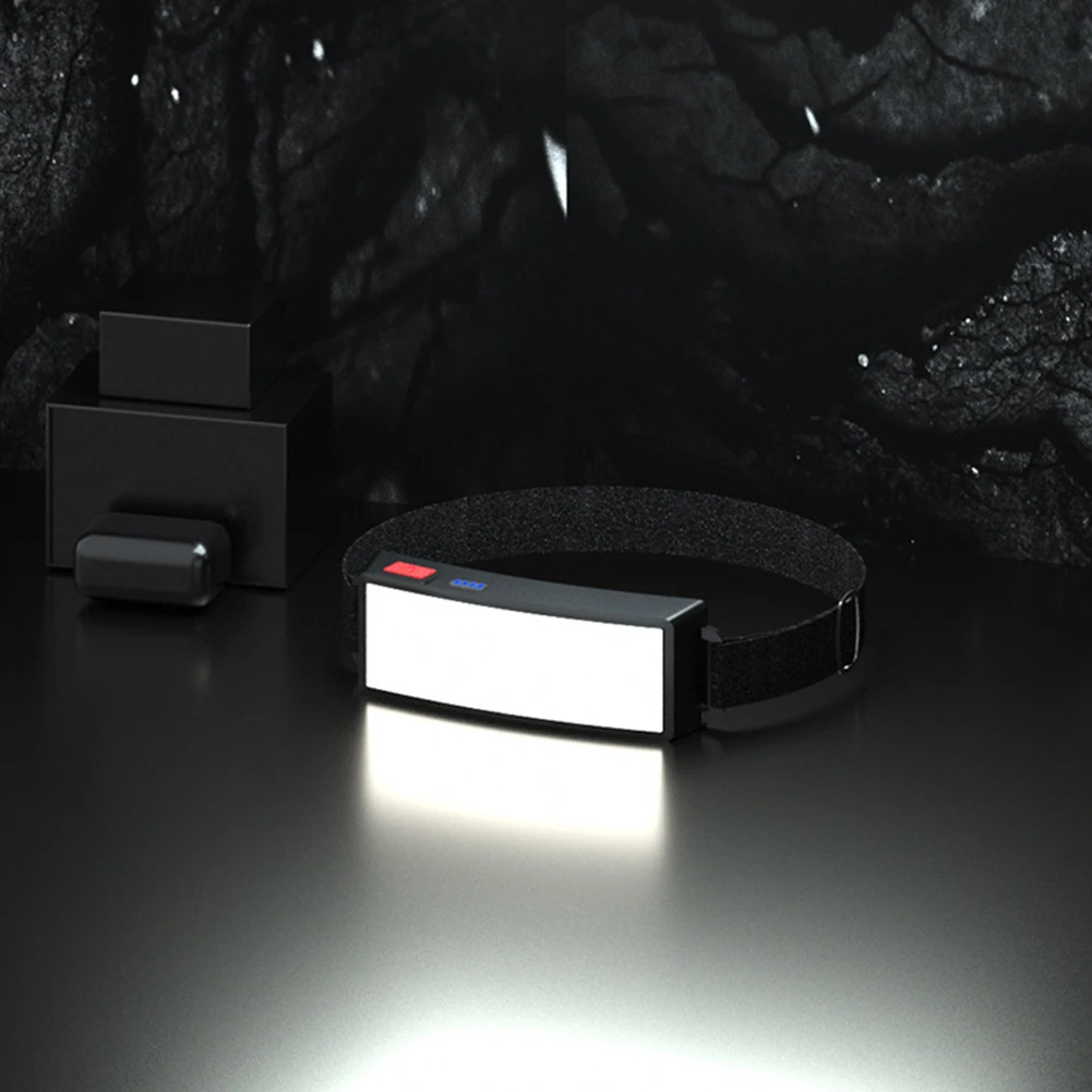 COB Headlamp 3 Modes Torch Headlight Emergency Working Light Flashlight Built-in Recharge Battery Camping Portable Lantern | Лампы и