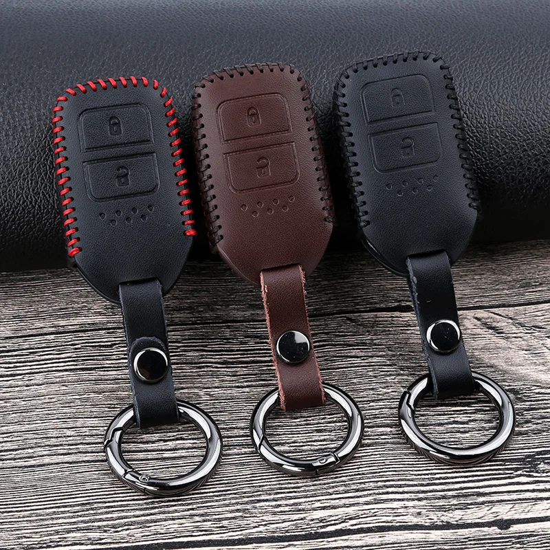 Кожаный чехол для автомобильного пульта дистанционного управления Honda Accord Civic 2017