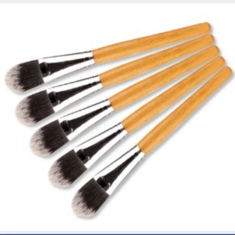 

Профессиональная Кисть для нанесения пудры, румян, основы под макияж, искусственных теней для носа, контуринга, кисти для макияжа, косметиче...