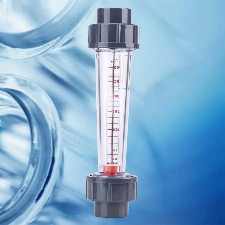 Flowmeter Plastic Tube Type LZS to 25 Flow Meter 300 3000L/H Water Rotameter Sensors Measurement Access | Инструменты