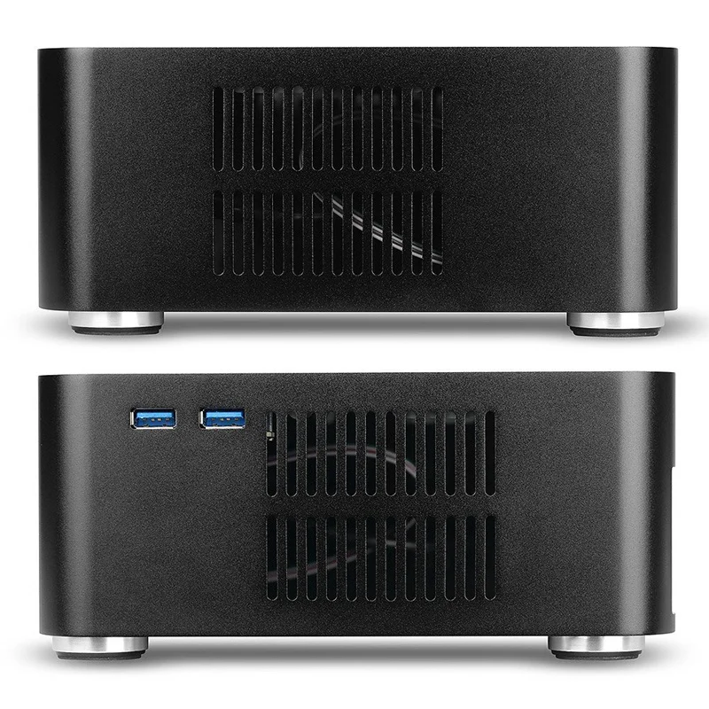 L80S компьютерный чехол s алюминиевый корпус настольная Опора с Usb 3 0 портом ажурная