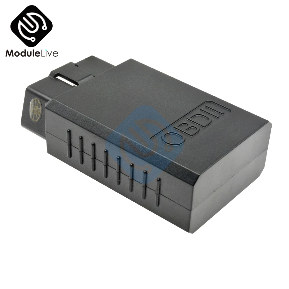 Digimotor real ELM327 V1.5 Bluetooth OBD2 ELM 327 в 1,5 OBDII считыватель кодов диагностический инструмент мини сканер OBD 2 Автомобильный диагностический инструмент