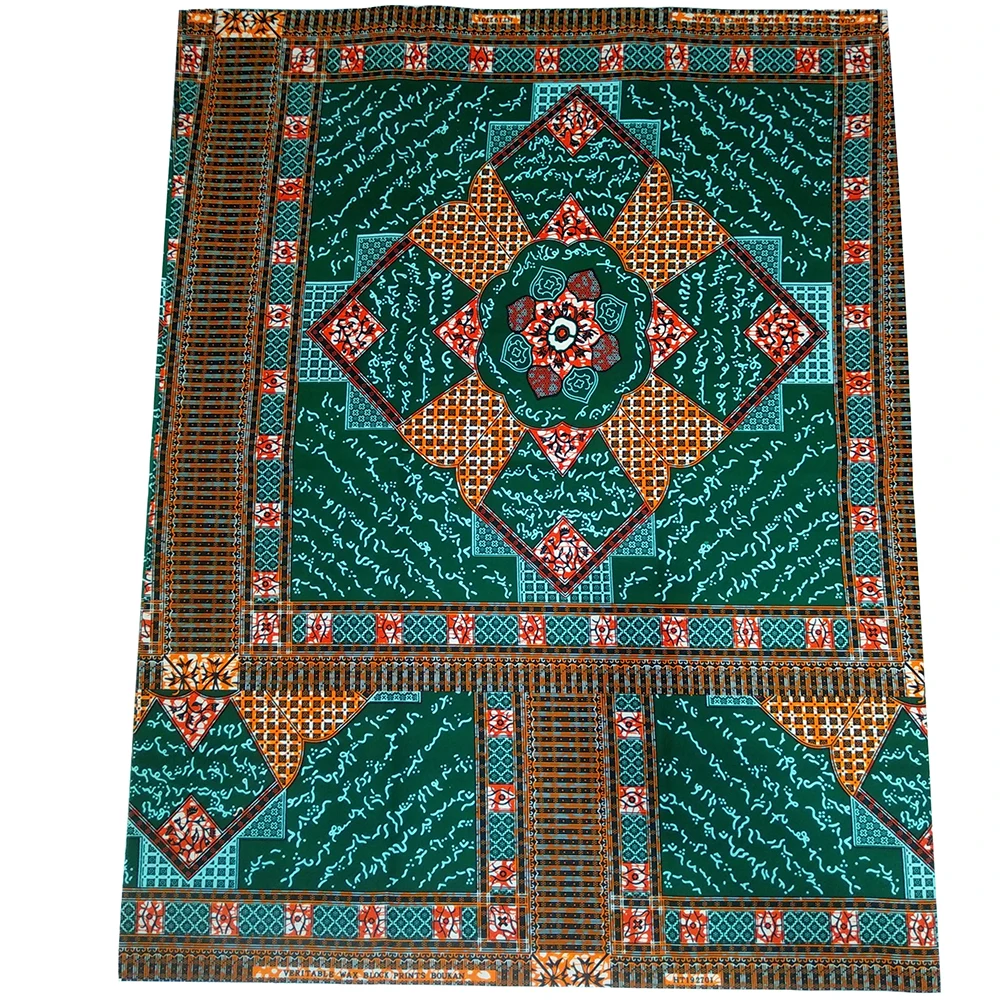 Ткань для шитья с принтом в виде воска 6 ярдов