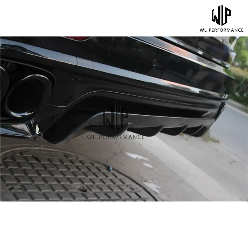Высококачественный автомобильный Стайлинг из углеродного волокна задний бампер