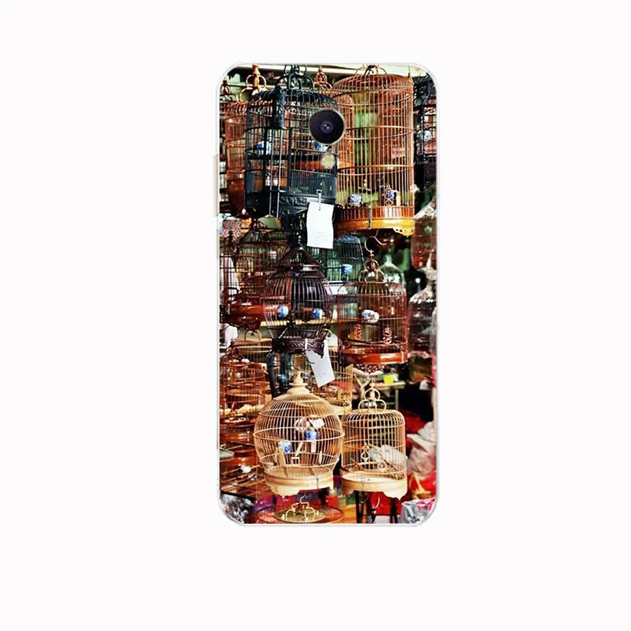 08 Hong Kong подарок чехол для телефона из мягкого силикона ТПУ с рисунком крышка Meizu M5