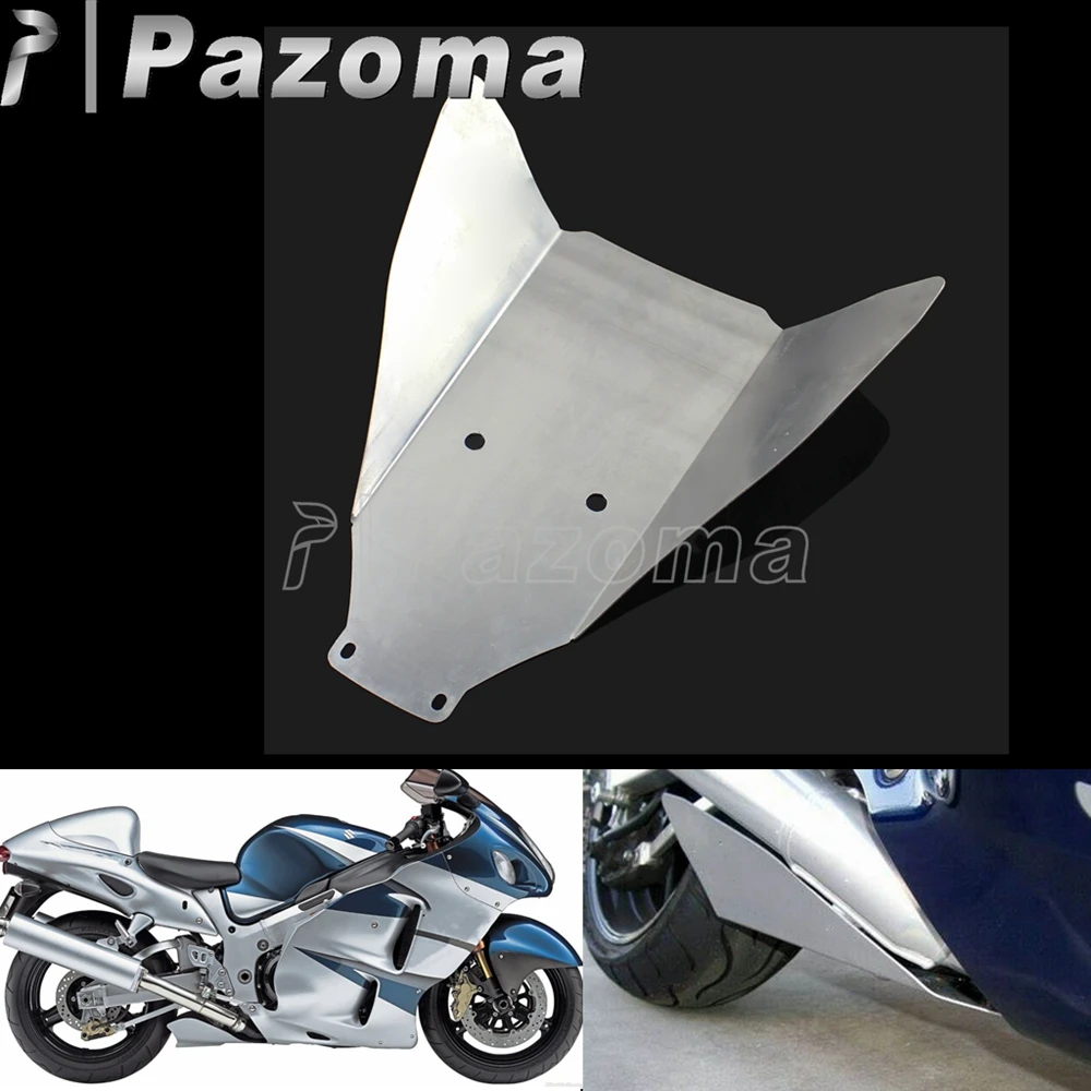 

Motorcycle Accessories Aluminum Lower Belly Pan Guard Engine Cover Chassis Shield For Suzuki GSX 1300R GSX1300 Hayabusa 1999-07