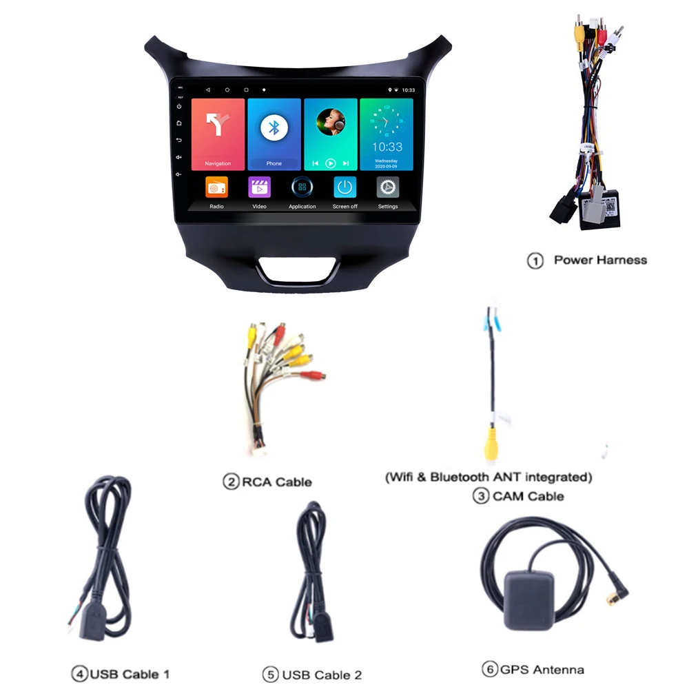 

Eastereggs For Chevrolet CRUZE 2015-2018 2 Din Car Radio Android 8.1 9 inch Touch screen GPS Navigation Multimedia Player