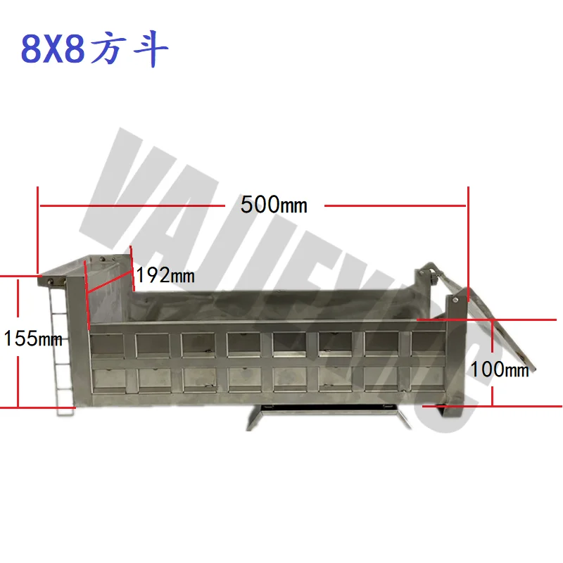 Металлическое тяжелое грузовое ведро для 1/14 масштабе Тамия с дистанционным