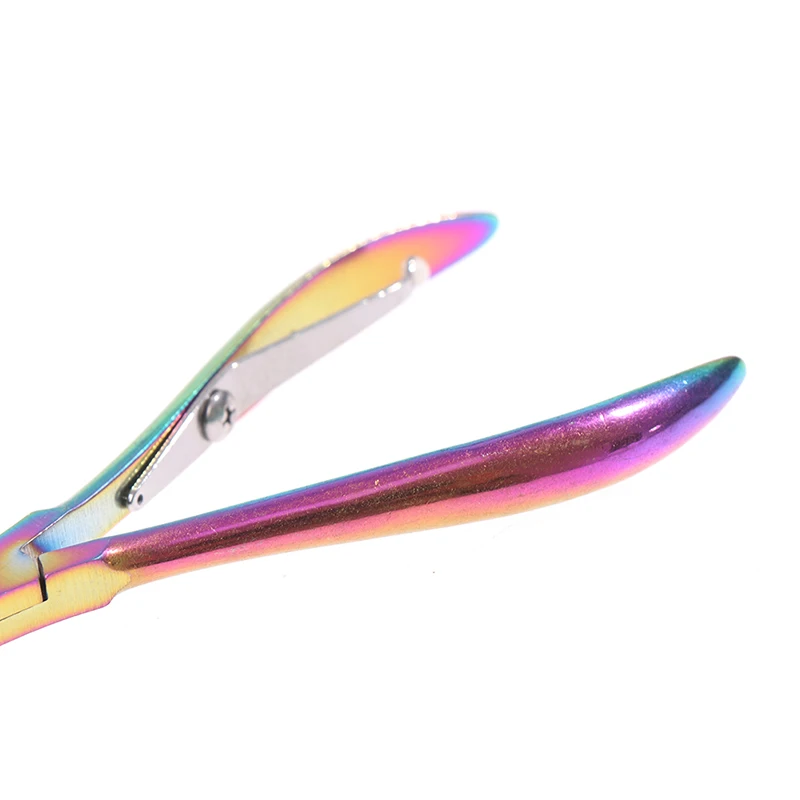 

Zwart Nagelriem Schaar Nipper Ingegroeide Teennagel Cutter Edge Clipper Dode Huid Remover Trimmen Tang Paronychia Pedicure Tool