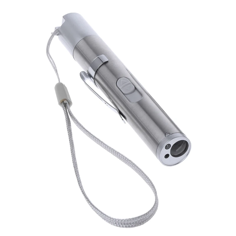 3in1 USB LED Flashlight UV Torch Emergency Lamp Outdoor Cash Currency Detector |
