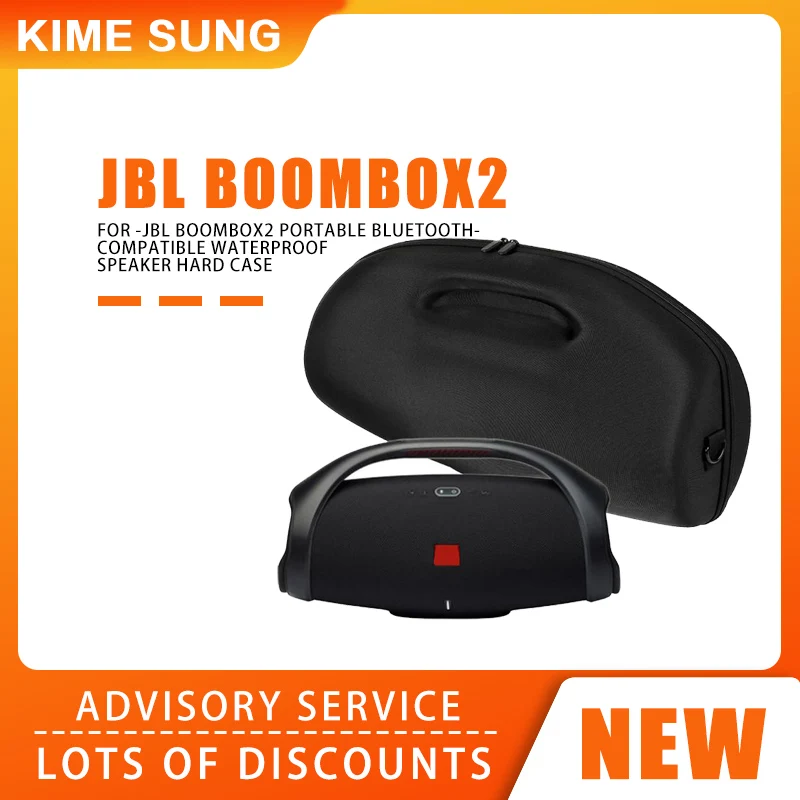 

New Hard Case for -JBL Boombox 2 Portable Bluetooth-compatible Waterproof Speaker Protective Box Travel Carrying Bag for -JBL