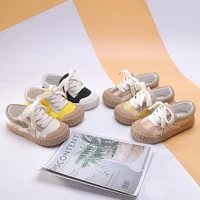 new springautumn baby toddler shoes flats breathable soft bottom comfortable boys girls casual canvas shoes kids sneakers 041