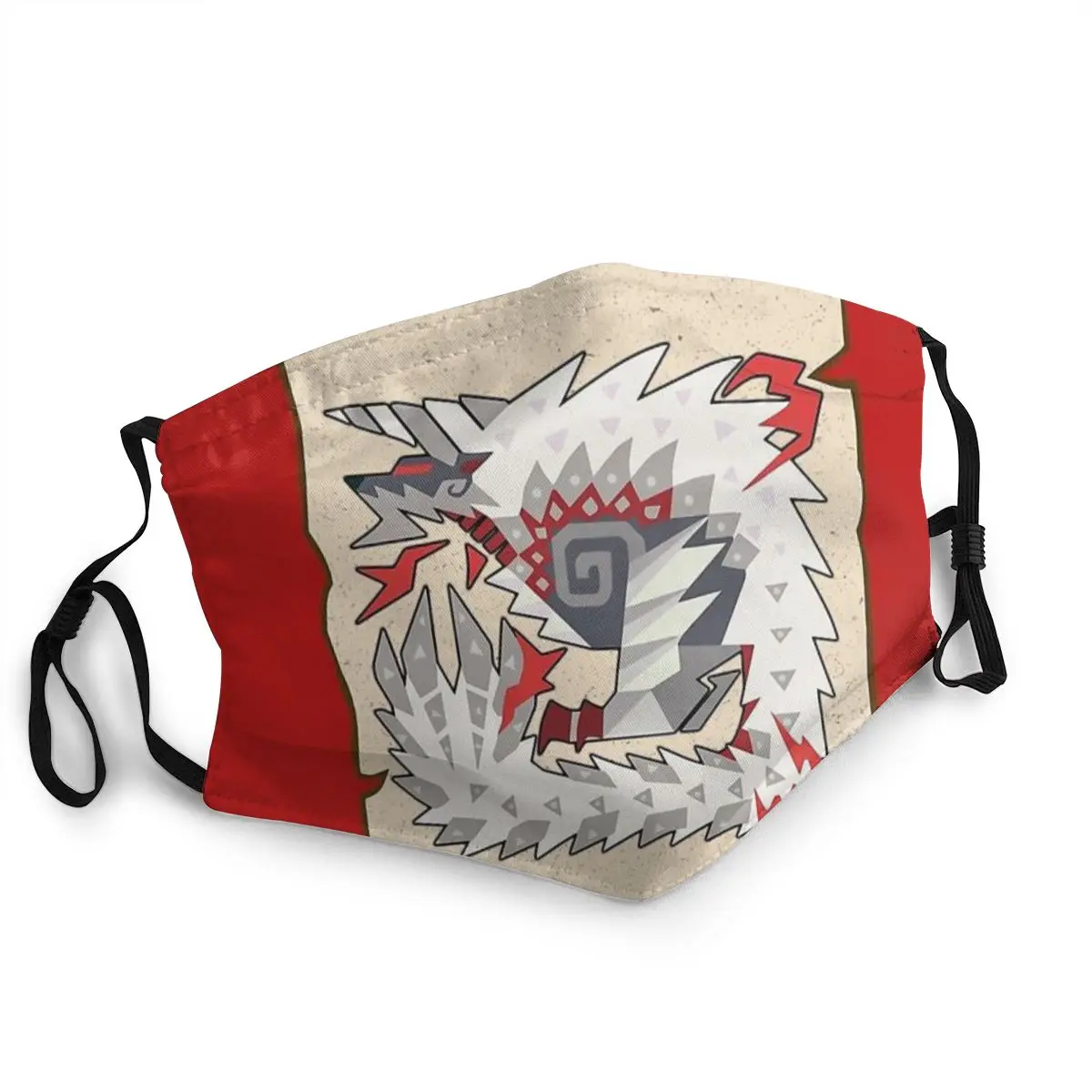 Маска для лица в стиле стижа зиногри квеста Монстер Хантер Фелин палико