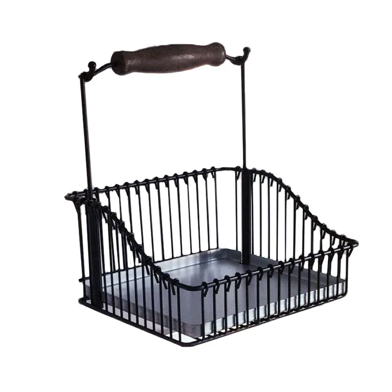 Кухонный органайзер Домашний Органайзер для хранения корзина стальной ящик под