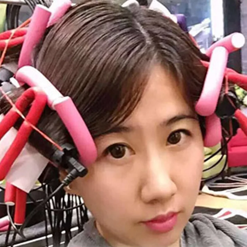 10 шт./партия бигуди для волос волшебный воздушный ролик щипцы завивки мягкое