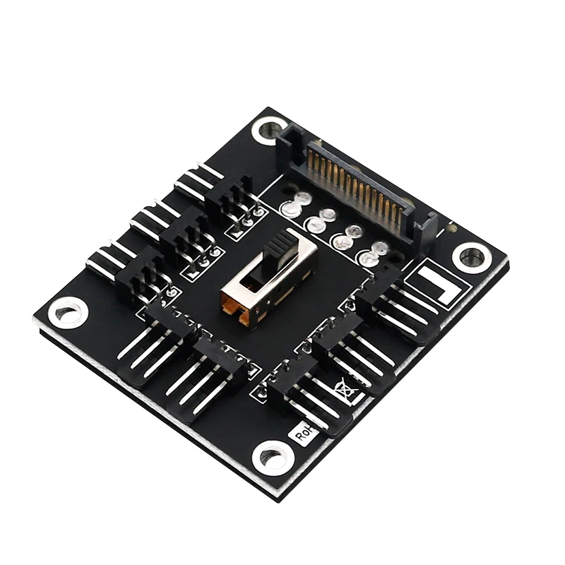 Оптовая продажа 1 8 3 контактный вентилятор концентратор Pwm Sata Molex разделитель для