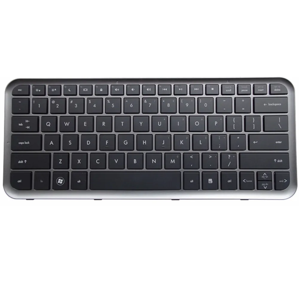 Laptop Keyboard Upper Case Top Back LCD Cover Bottom Shell For HP Pavilion dm3-3000 dm3-3100 Black US