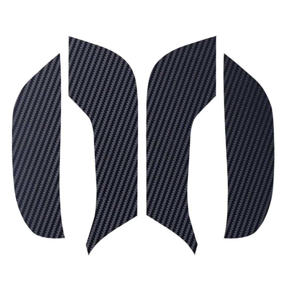 

4pcs Protector Pad Accessories Professional Cover Carbon Fiber Styling Automobiles Interior Practical Car Anti Kick Mat Door