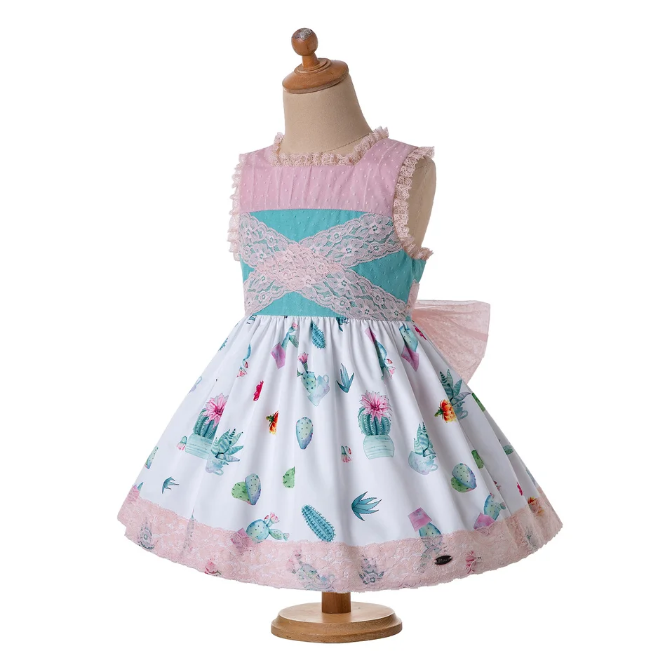Платье принцессы для девочек вечерние платья с бантиком летние | Детская одежда и