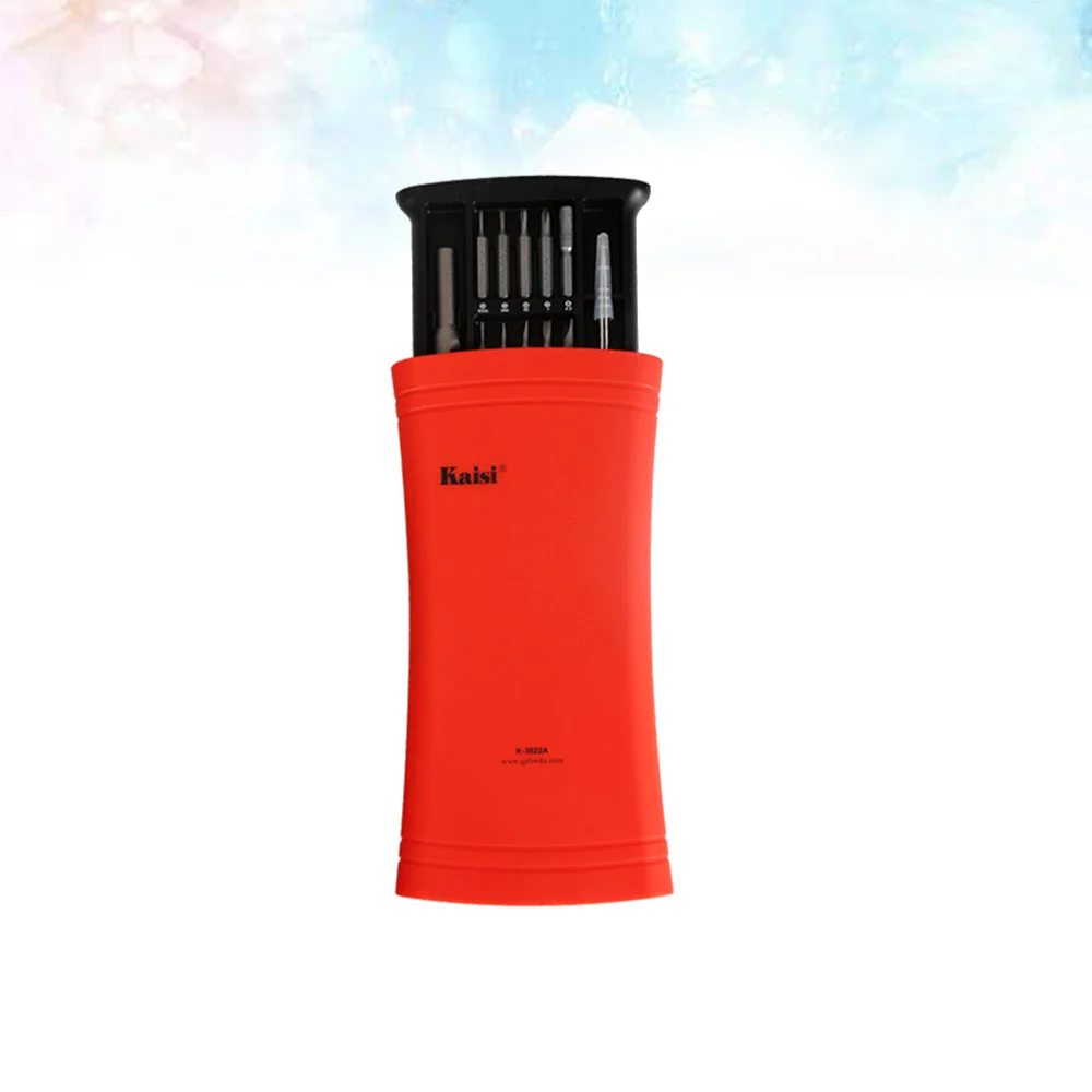 

22 in 1 Household Aluminum Maintenance Screwdriver Set Manual Combination Multifunctional Screwdriver Set (3022A Red)